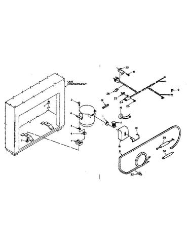 Freezer unit parts