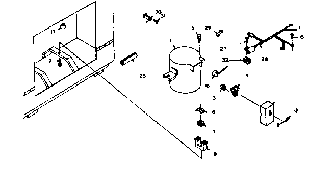 Freezer unit parts