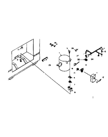 Freezer unit parts