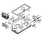 Kenmore 1986313211 cabinet parts diagram