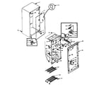 Kenmore 1065827120 cabinet parts diagram