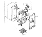 Kenmore 1065829100 freezer cabinet parts diagram