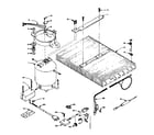 Kenmore 1985815040 freezer unit parts diagram