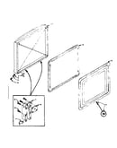 Freezer door parts
