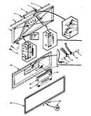 Freezer door parts