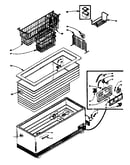 Freezer cabinet parts