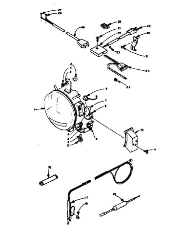 Freezer unit parts