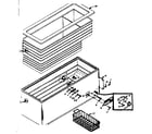 Kenmore 1985816151 cabinet parts diagram