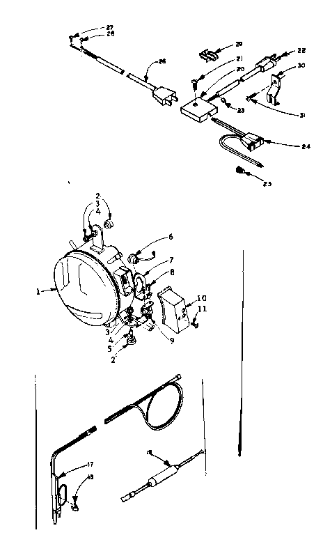 Freezer unit parts