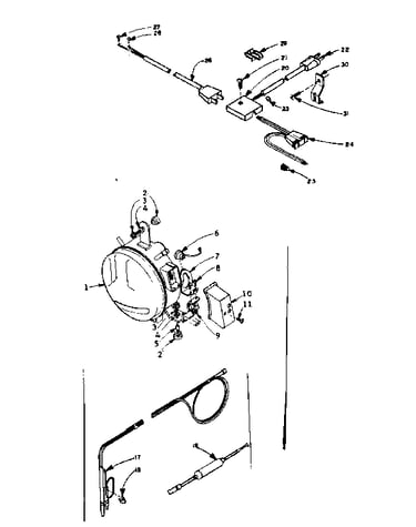 Freezer unit parts
