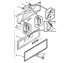 Kenmore 1985816170 freezer door parts diagram