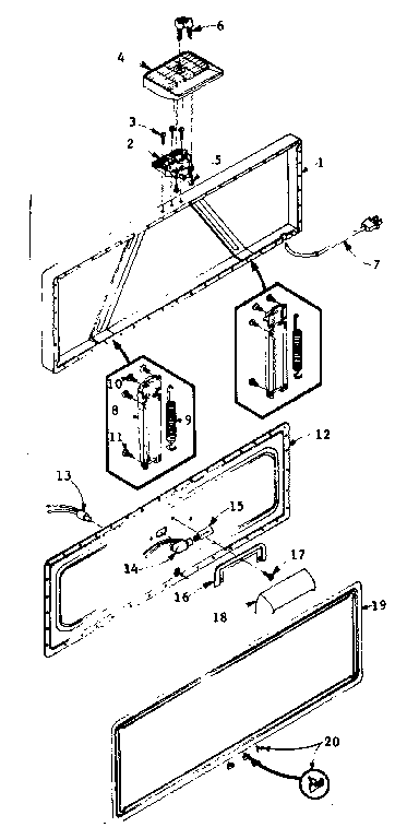 Freezer door parts