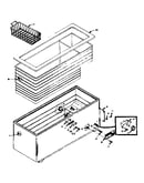 Freezer cabinet parts