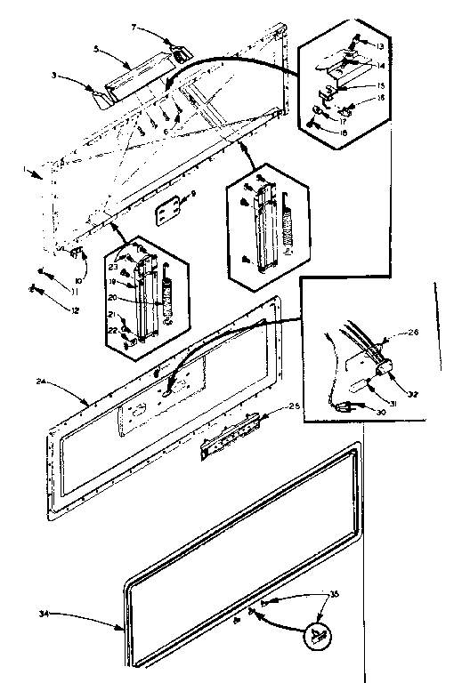 FREEZER DOOR PARTS
