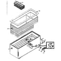 Kenmore 1985818150 freezer cabinet parts diagram