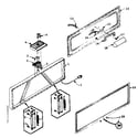 Kenmore 1985818150 door parts diagram