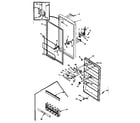 Kenmore 1985826140 freezer door parts diagram