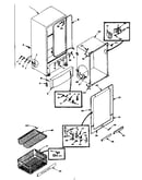 Freezer cabinet parts
