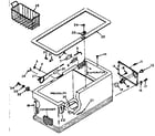 Kenmore 1986213130 cabinet parts diagram