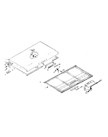Freezer door parts