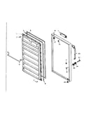 Freezer doorparts