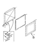 Freezer door parts