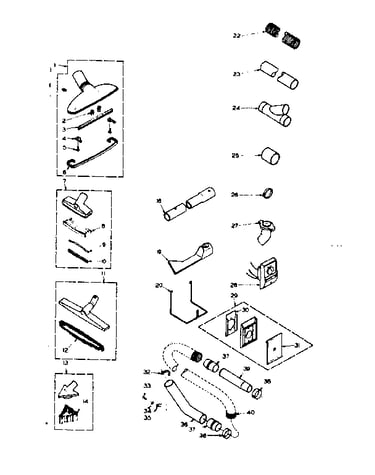 Installation and attachment parts