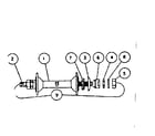 Sears 50245881 front hub parts diagram
