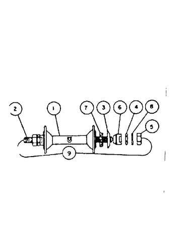 Front hub parts
