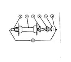 Sears 50247140 front hub parts diagram