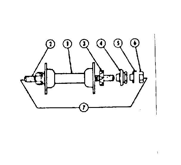 Front hub parts