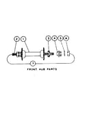 Front hub part