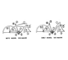 Sears 505466500 frame assembly diagram
