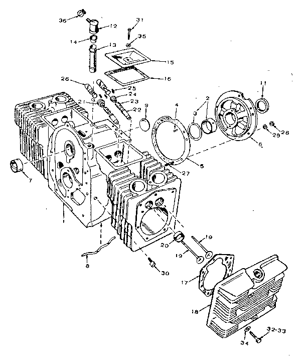 Cylinder block group