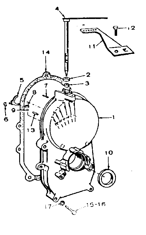 Gear cover group