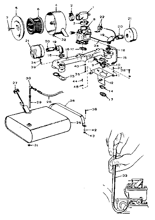 Fuel system group