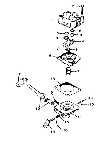 Fuel pump parts group