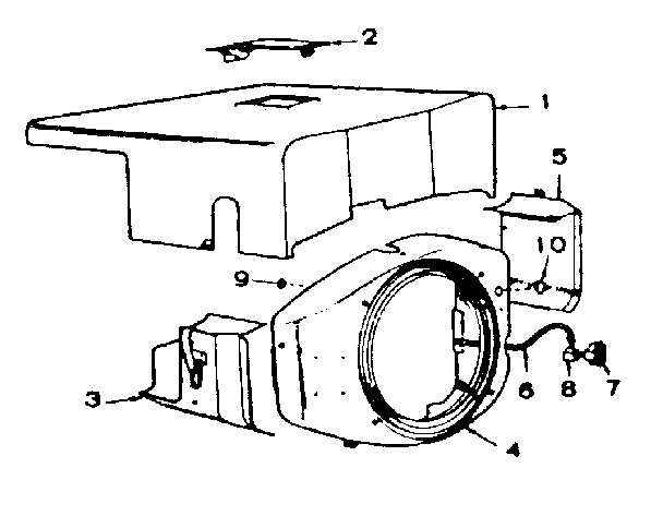Blower housing group