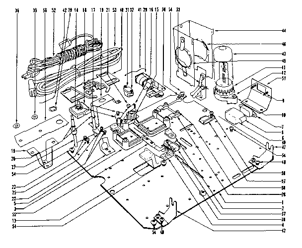 Base plate assembly