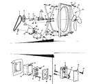 Kenmore 758637900 functional replacement parts diagram