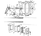 Kenmore 758638900 functional replacement parts diagram