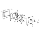 Kenmore 758638700 timer assembly diagram