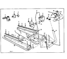 ICP EG-120-1 burner & manifold assembly diagram