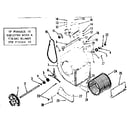 ICP EG-120-1 lau belt drive blowers diagram