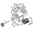 ICP EG-120-1 viking belt drive blowers diagram