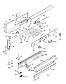 Backguard section