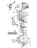 Mower housing and engine