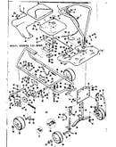 Frame and wheel assembly
