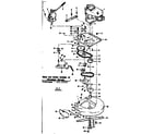 Craftsman 1318091 mower housing and engine diagram