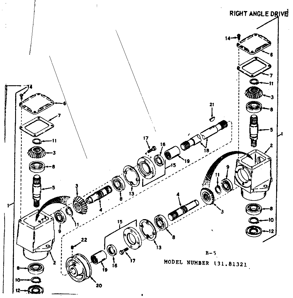 Right angle drive